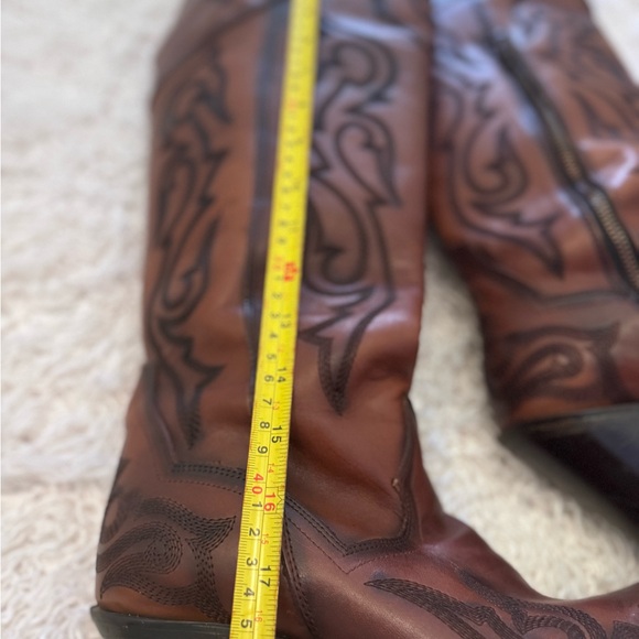 New Dan Post over the knee Leather Boots - Picture 5 of 11